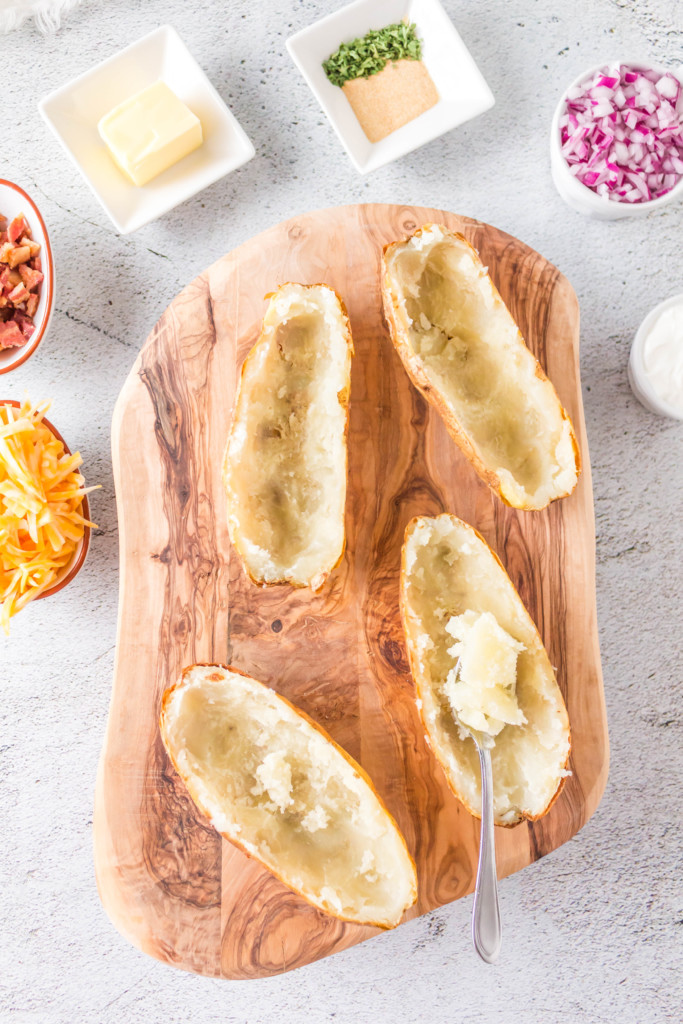 air fryer twice baked potatoes