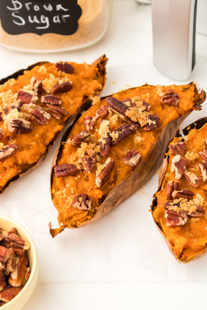 twice baked sweet potatoes