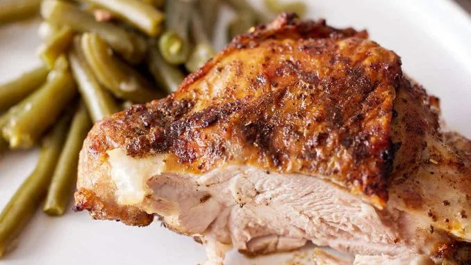 Juicy Air Fryer Turkey Thighs