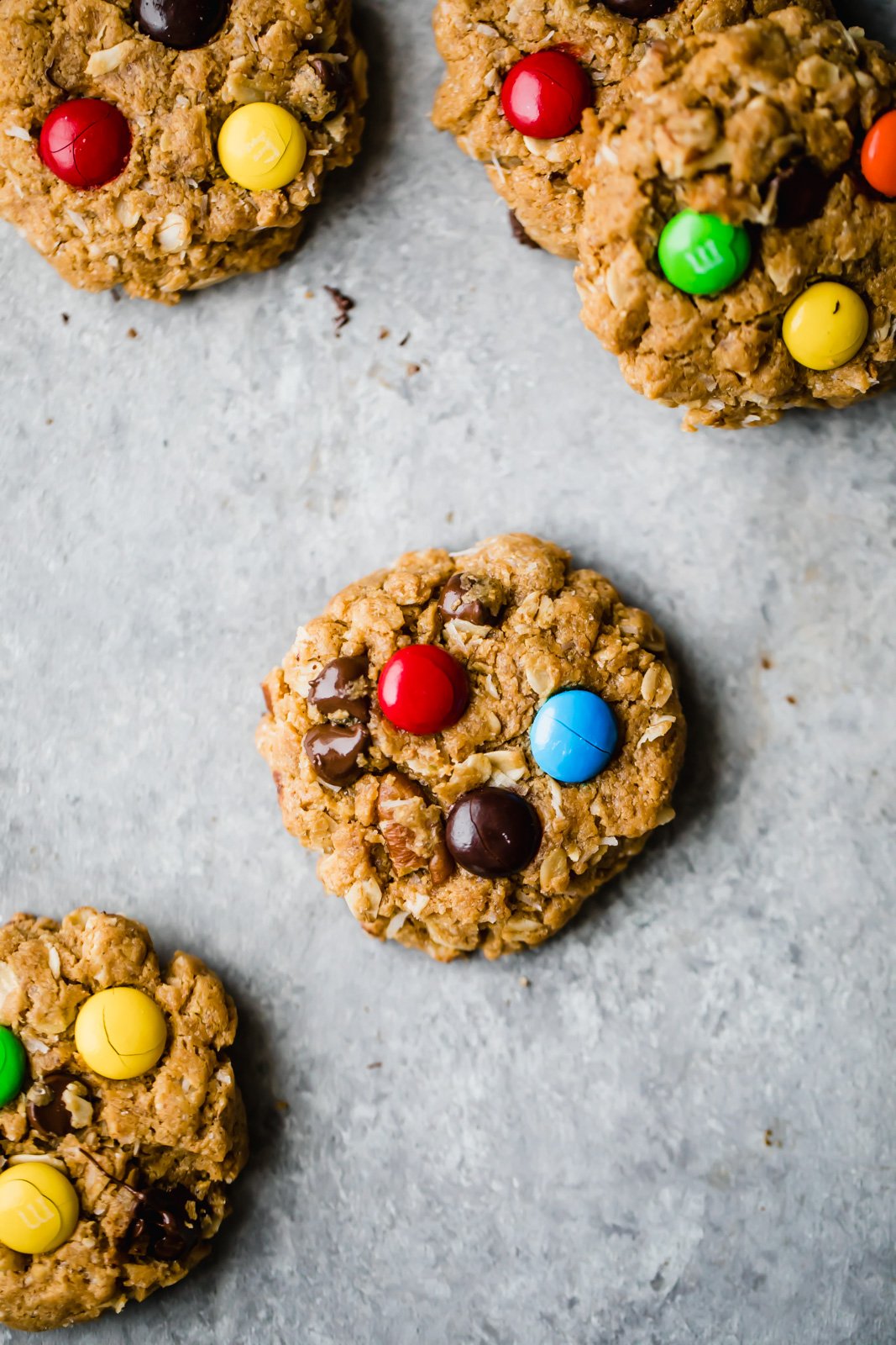 healthy monster cookies