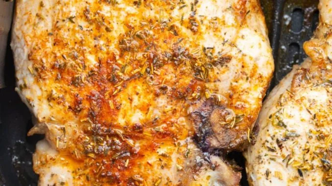 Perfect Air Fryer Pork Chops