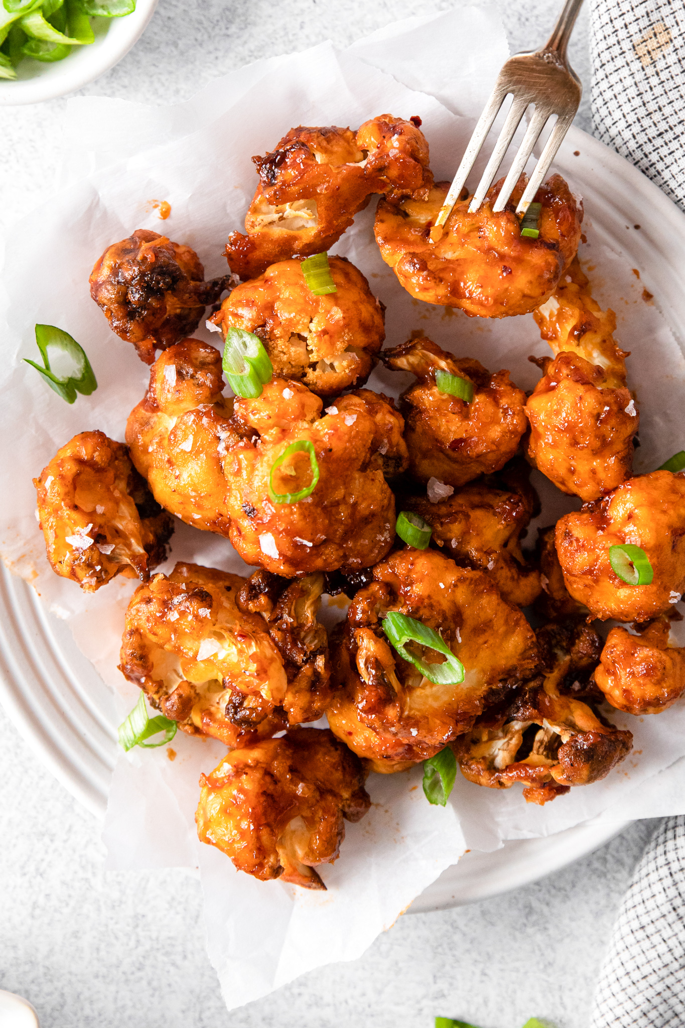 wings served on white plate