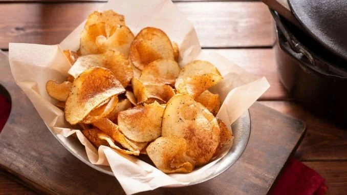 Air Fryer Potato Chips