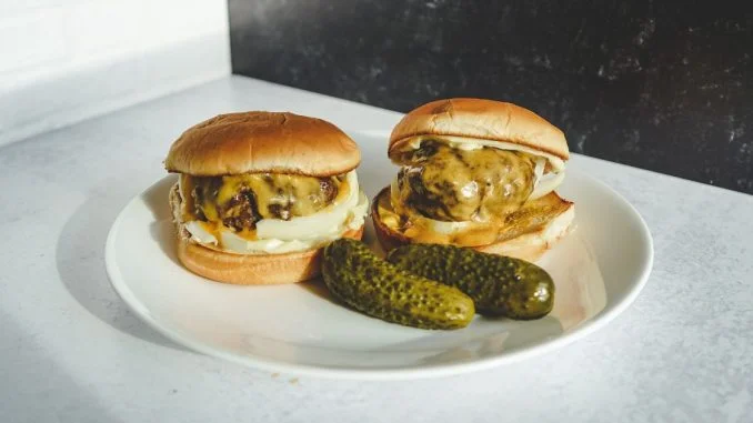 The BEST Air Fryer Hamburgers