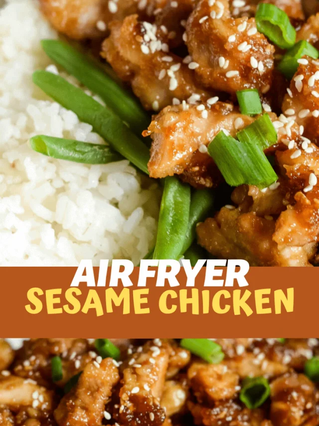 Air Fryer Sesame Chicken