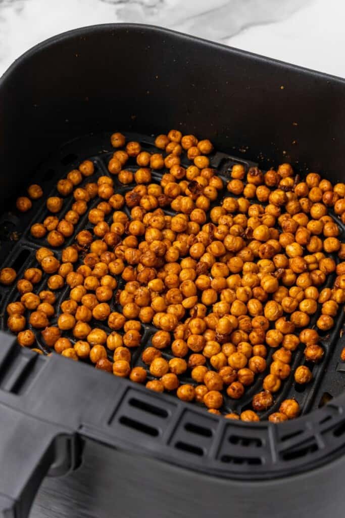 air fried chickpeas