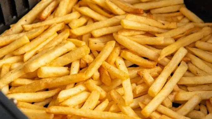 Frozen French Fries in the Air Fryer