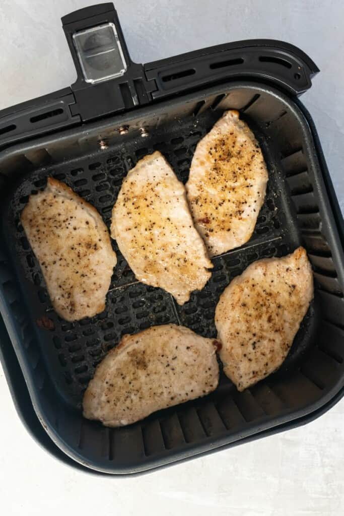 air fried pork chops