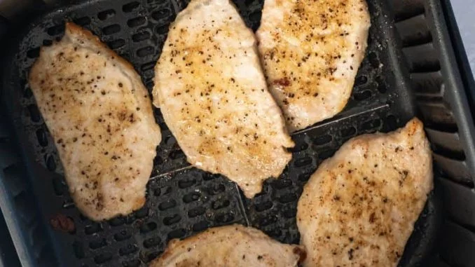 Thin Pork Chops in the Air Fryer