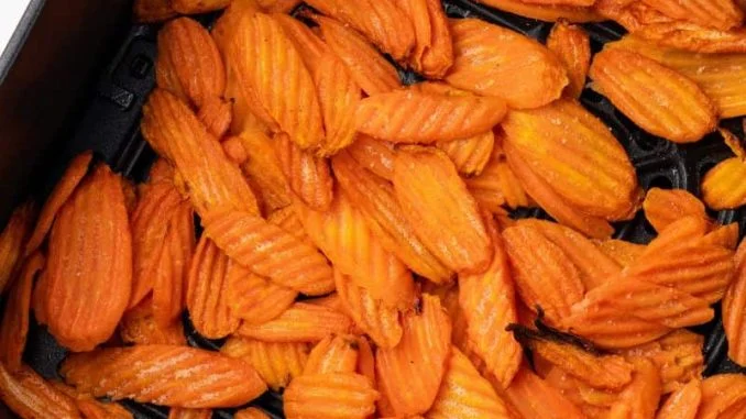 Air Fryer Carrot Chips | Everyday Family Cooking
