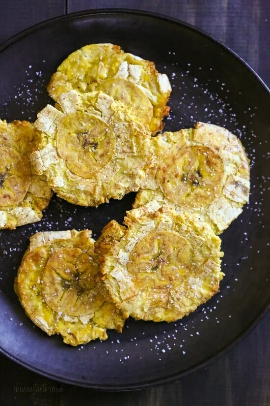Fryer Tostones (Twice Fried Plantains
