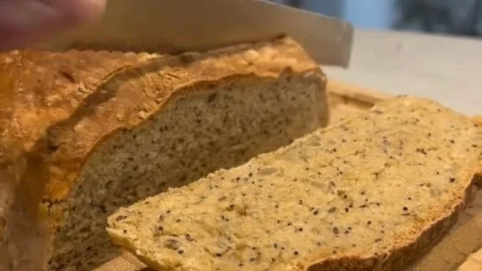 The recipe couldn't be easier to follow, and it creates a perfectly soft and fluffy loaf