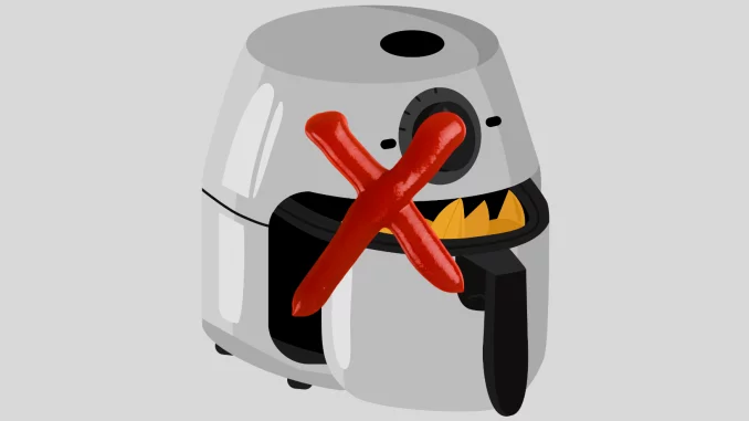 no in air fryer