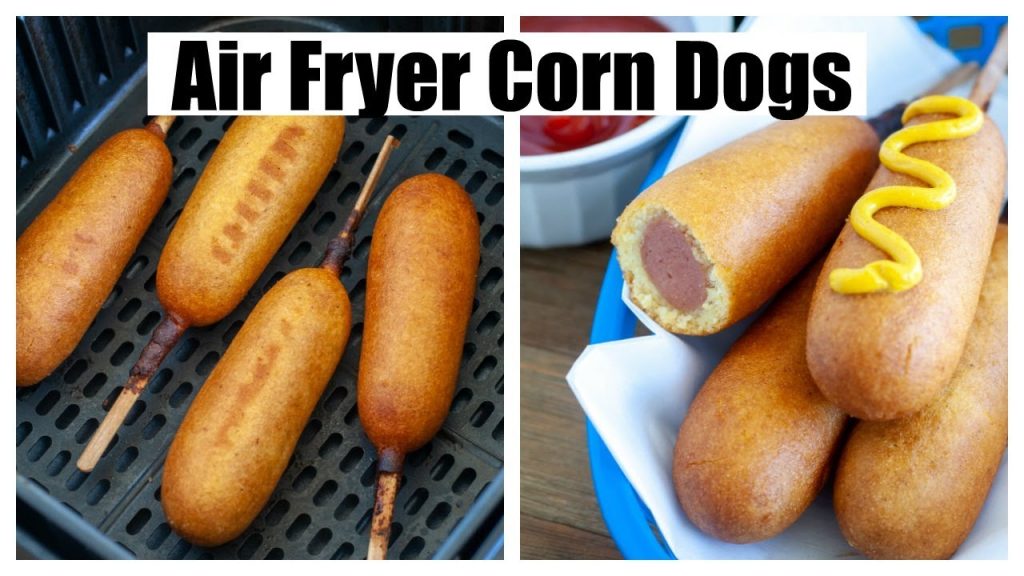 Air Fryer Corn Dogs