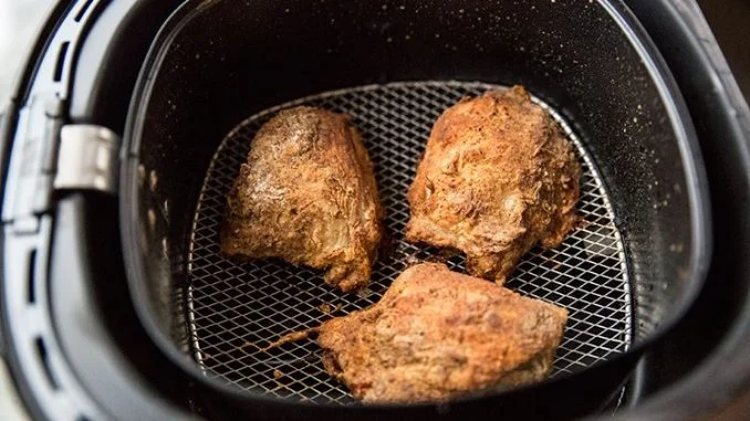 salt and pepper chicken in the air fryer
