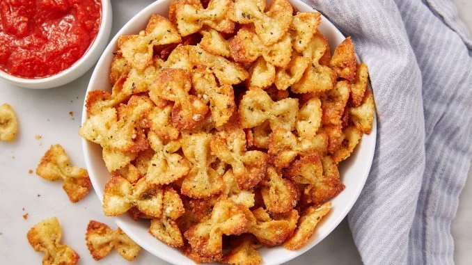 Pasta Chips in the Air Fryer