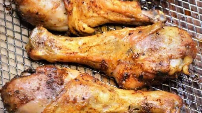 15 Minute Air Fryer Chicken Legs