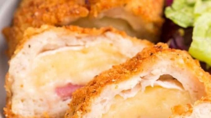 AIR FRYER FROZEN CHICKEN CORDON BLEU : A QUICK AND EASY MEAL FOR BUSY WEEKDAYS