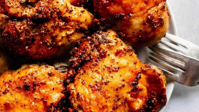 Air Fryer Chicken Thighs Recipe