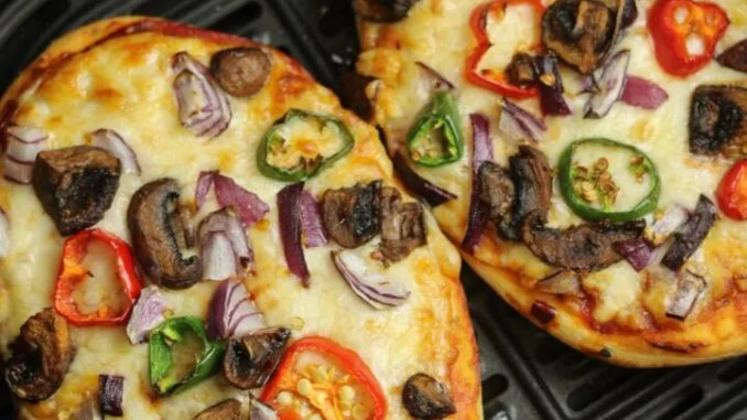 Air Fryer Naan Pizza