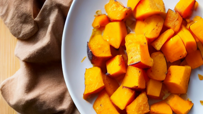 Air-Fried Butternut Squash