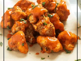 Air Fried Cauliflower Buffalo Wings