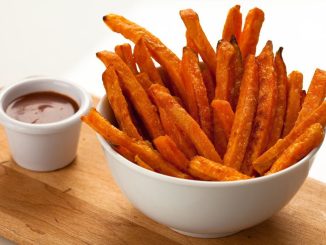 Air Fried Sweet Potato Fries: Cut sweet potatoes into thin strips and toss them in a little olive oil. Season with salt, paprika, and garlic powder. Air fry at 400°F (200°C) for 15-20 minutes or until crispy. Enjoy as a healthier alternative to regular fries.