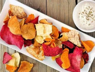 Air Fried Veggie Chips