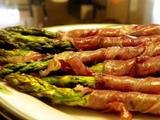 Air Fryer Bacon Wrapped Asparagus