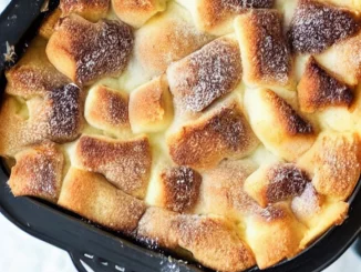 Air Fryer Bread & Butter Pudding