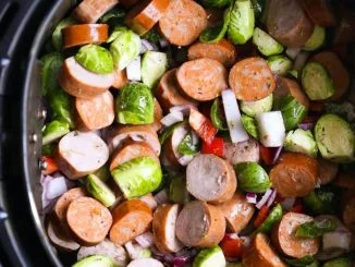 Air Fryer Chicken Sausage and Veggies