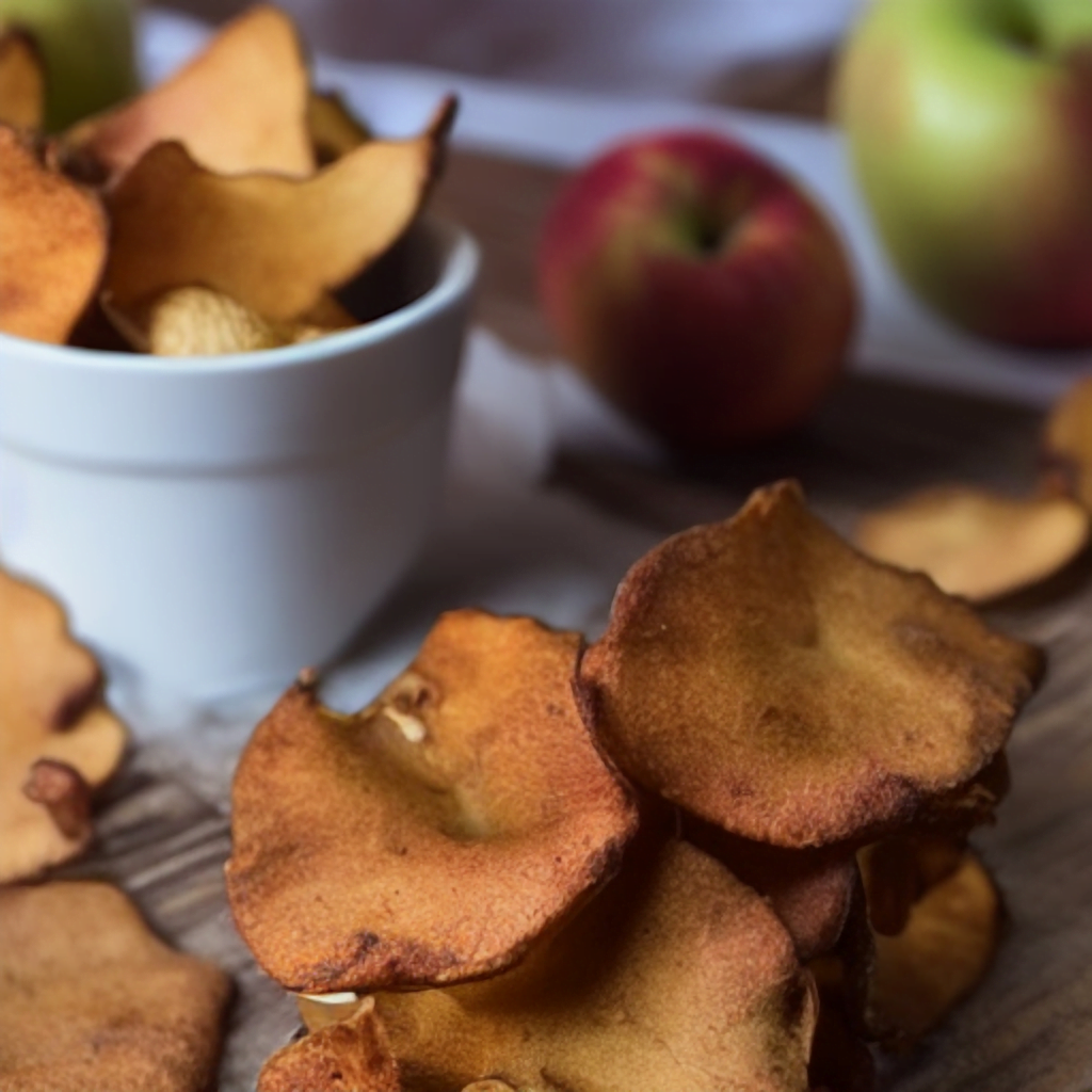 Air Fryer Cinnamon Apple Chips