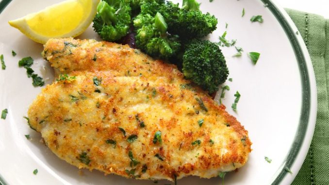 Air Fryer Parmesan Crusted Chicken