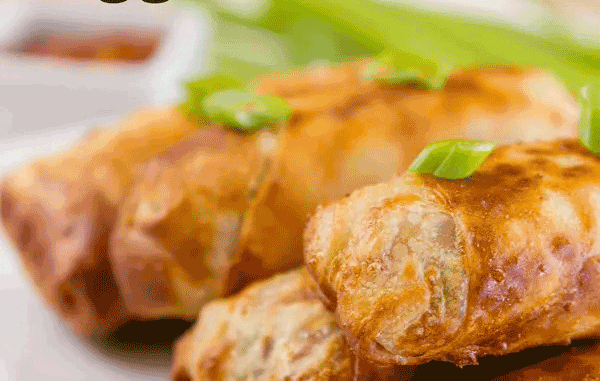 Air Fryer Vegetable Spring Rolls