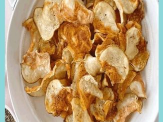 Homemade Air fryer potato chips