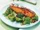 Air Fryer Teriyaki Salmon Fillets with Broccoli