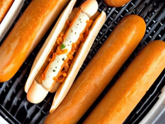 Air Fryer Hot Dogs