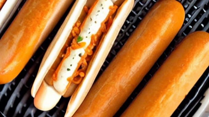 Air Fryer Hot Dogs