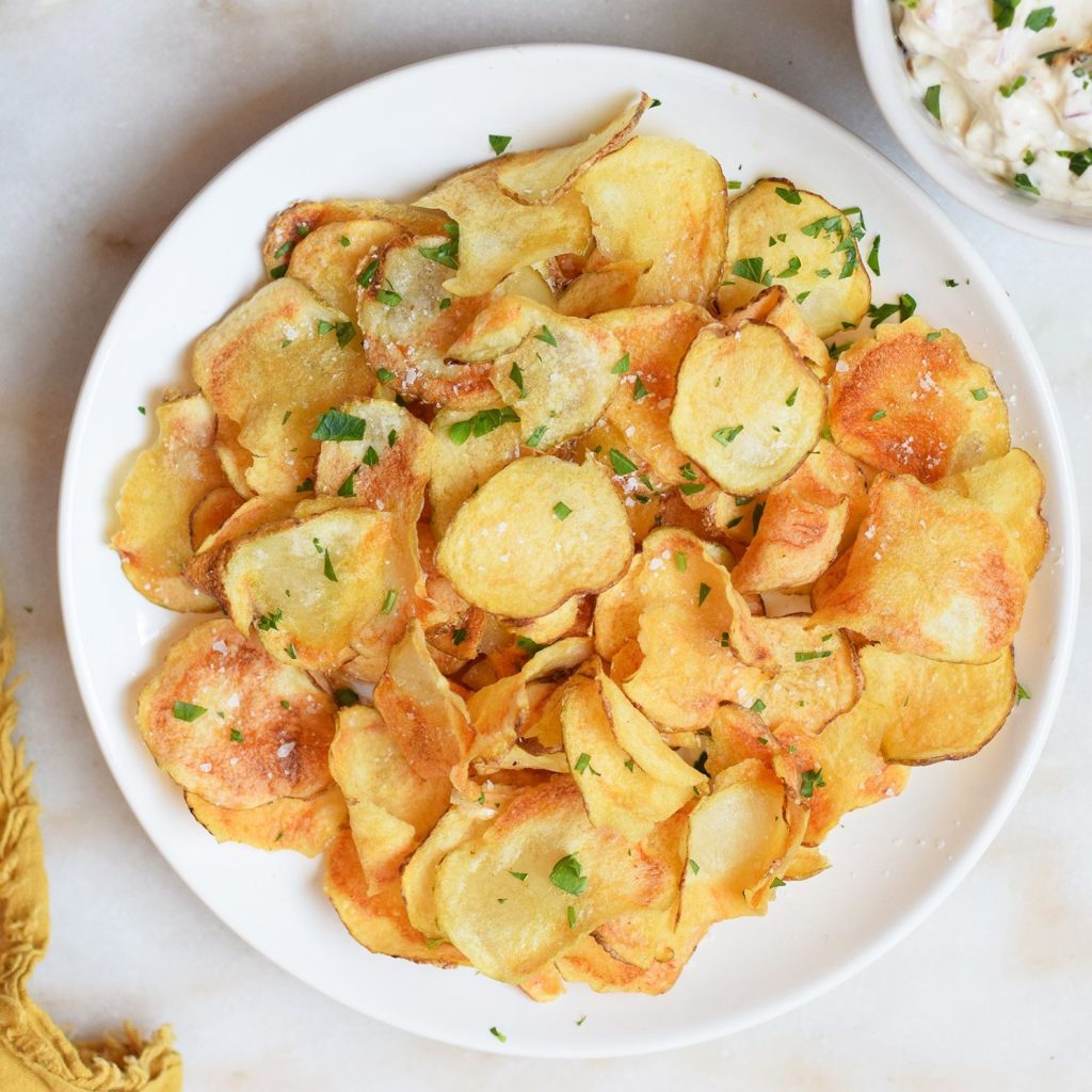 Air Fryer Canned Potato Chips