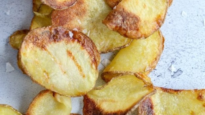 Air Fryer Baked Potato Chips