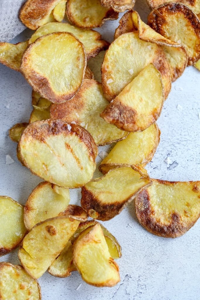 Air Fryer Baked Potato Chips