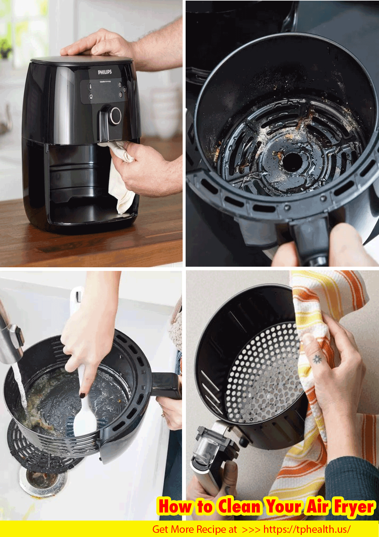 How to Clean Your Air Fryer, According to Pros tphealth