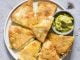 4-Ingredient Air Fryer Chicken Quesadilla