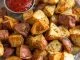 Air Fryer Potatoes with Rosemary & Garlic
