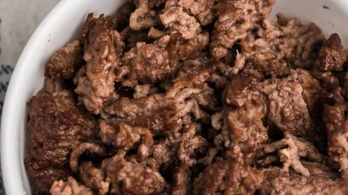 Air Frying Ground Beef