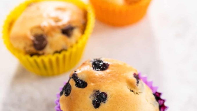 easy air fryer muffins 3 flavors!