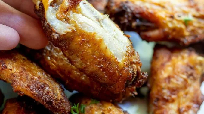 Air Fryer Paprika Chicken Wings recipe Air Fryer Paprika Chicken Wings recipe