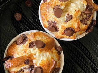 Air Fryer Bread Pudding