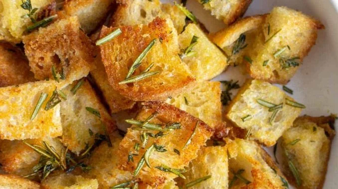 AIR FRYER CROUTONS