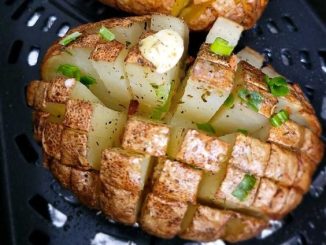 Air Fryer Blooming Potato